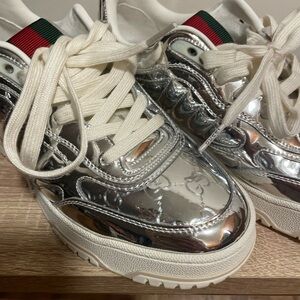 Silver Women's Sneakers